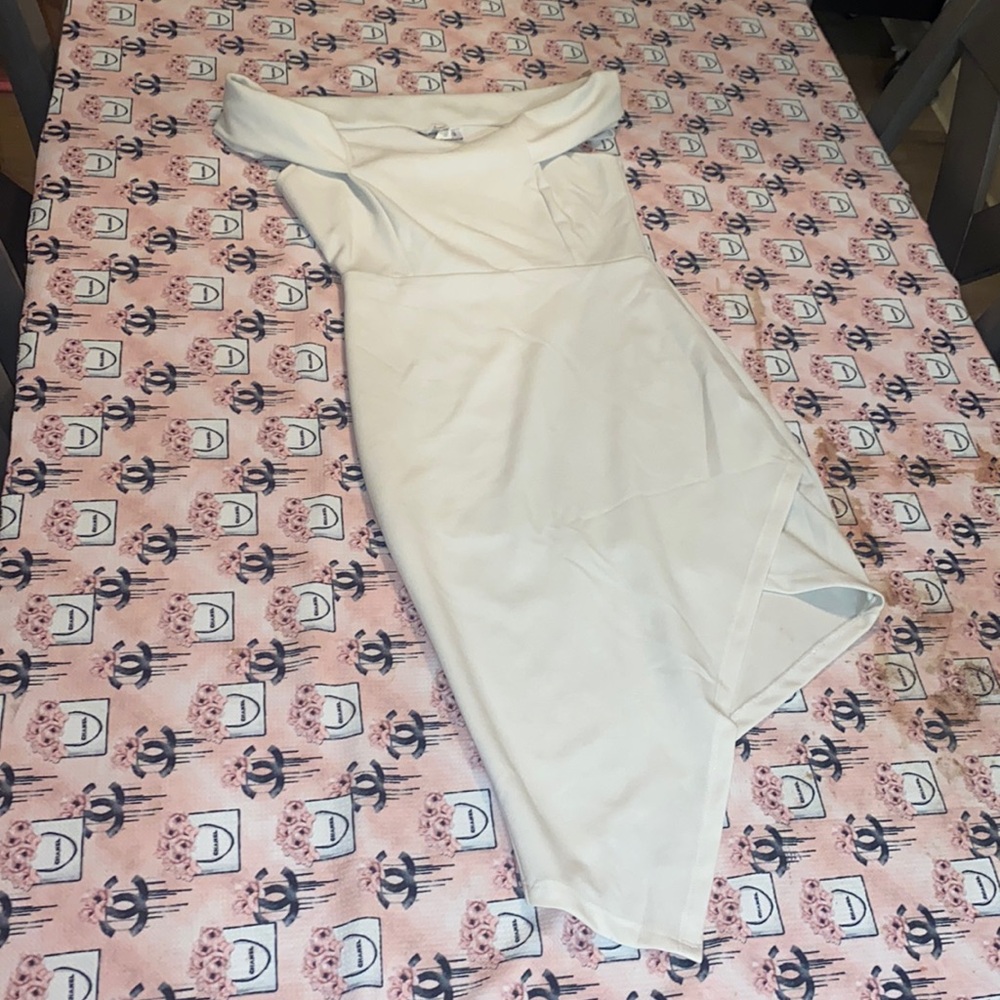 White short dress cute for summer!